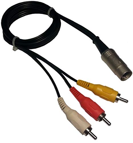 Birsppy SPPRANDOM HLXFF3 TSCTBA Liphontcta SouthTek Audio/Video Cable for Vintage Commodore Computers