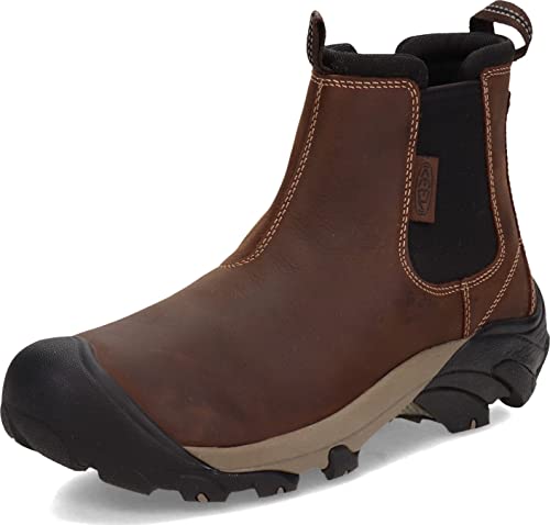 A photo of KEEN Men's Targhee 2 Pull On Mid Height Leather Chelsea Boot.