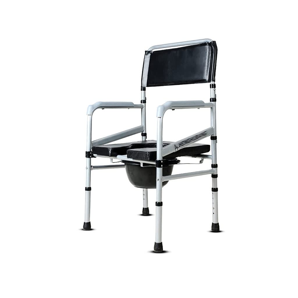 Składana Komoda/Krzesełko Pod Prysznic Ultra-premium Wyściełane krzesło prysznicowe, łóżko pastowatego Krzesło regulowane Regulowana wysokość, Krzesło Isoluba WC Krzesło alternatywne do toalety