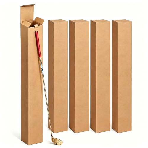 Rufvnel 5 Pack Golf Club Shipping Box, 4"L x 4"W