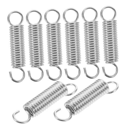 FUNOMOCYA 8pcs Small Springs Kit Stainless Steel Compression Spring Assortment Mechanical for Stands and Ladders