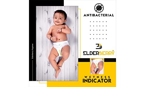 Image of ElderBerry Premium Baby Pant Diaper Large Size (9 to 14 Kg) 52 Count