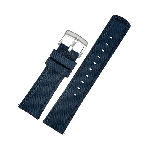 Bracelet nylon tissé 22mm style sport pour montre masculine Casio