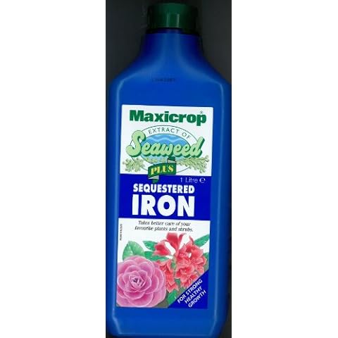 Maxicrop Seaweed plus Sequestered Iron 1litre Cover