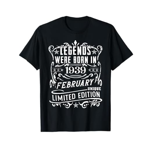 Cumpleaños Febrero 1939 Edición Limitada Regalo February Camiseta