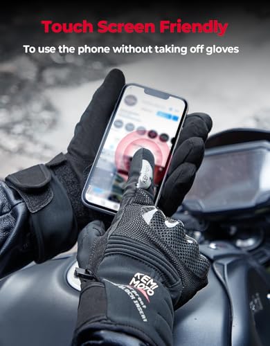 Kemimoto XF1109-006 Winter Motorcycle Gloves thumb #3