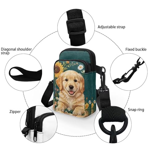 Image of Lightweight Small Crossbody Bags Cell Phone Purses Travel Pouch Shoulder Bag for Women