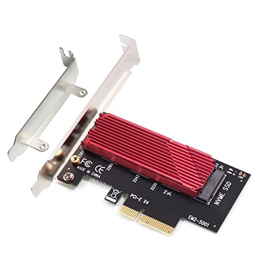 M.2 NVMe PCIe Adapter,Dual M2 SATA B Key and NVMe M Key SSD to PCI-e x4 Adapter Card for 2280 2260 2242 2230 SSD, with M.2 Heatsink (M.2 NVME Mkey Card)