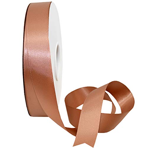 Image of Morex Ribbon 08822 /50-779 Ribbon, 7 /8 inch x 50 Yd, Pecan Brown