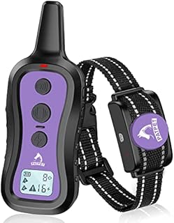 PATPET Dog Shock Collar Training Collar with Remote Up to 1000 ft Remote Range, Electric Dog Collar for Small Medium Large Dogs