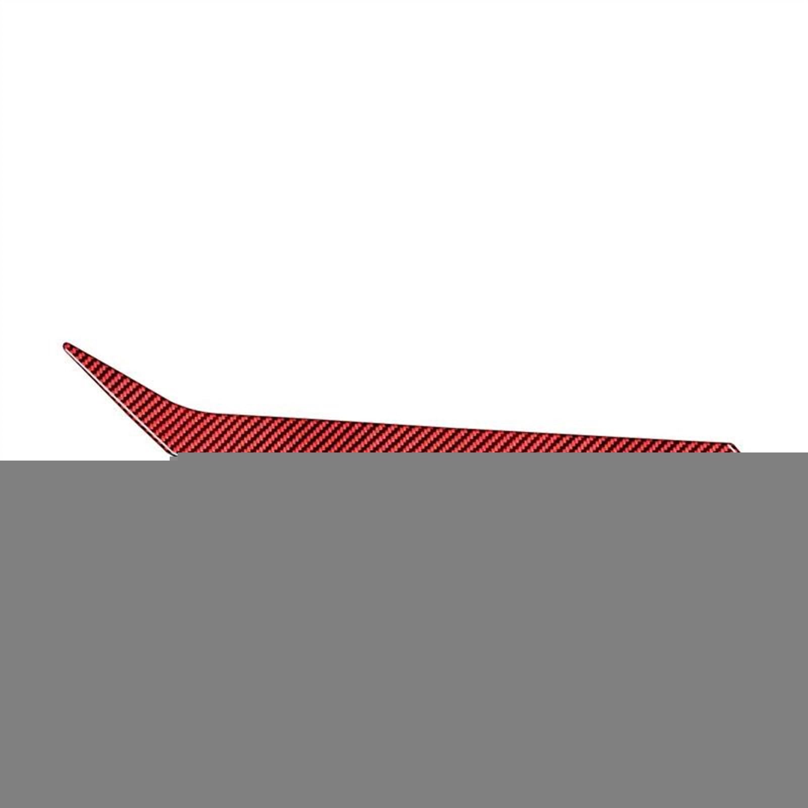 Piwine Rosso Car Interior Navigation Panel Decorative Strip Trim Cover Sticker Accessories For Z4 Series G28 G29 2019-2023