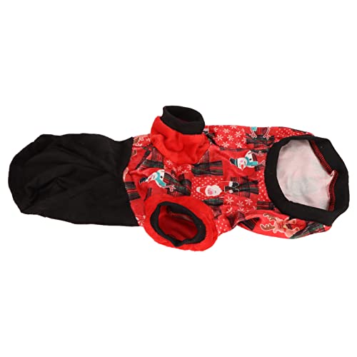 Sweat à Capuche pour Chien, Peluche Douce, Respirant, élastique, décontracté, Pull pour Chiens de Petite et Moyenne Taille (L)