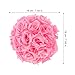 Yardenfun Rose Ball Simulation Rose Arch for Wedding Ceremony Floewr Rose Ball Decoraciones Para Salas De Casa Home Decor Wedding Decorations Wedding Ornament Silk Cloth Pink