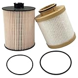 FD4617 Ford Fuel Filter, Lower Lifter Pump & Upper Fuel Bowl Filter, Fit for 2008-2010 Ford F250