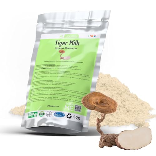ALIBOOSTER - Powder extract pure standardized mushroom Lignosus Tiger milk - Tiger Milk 50g