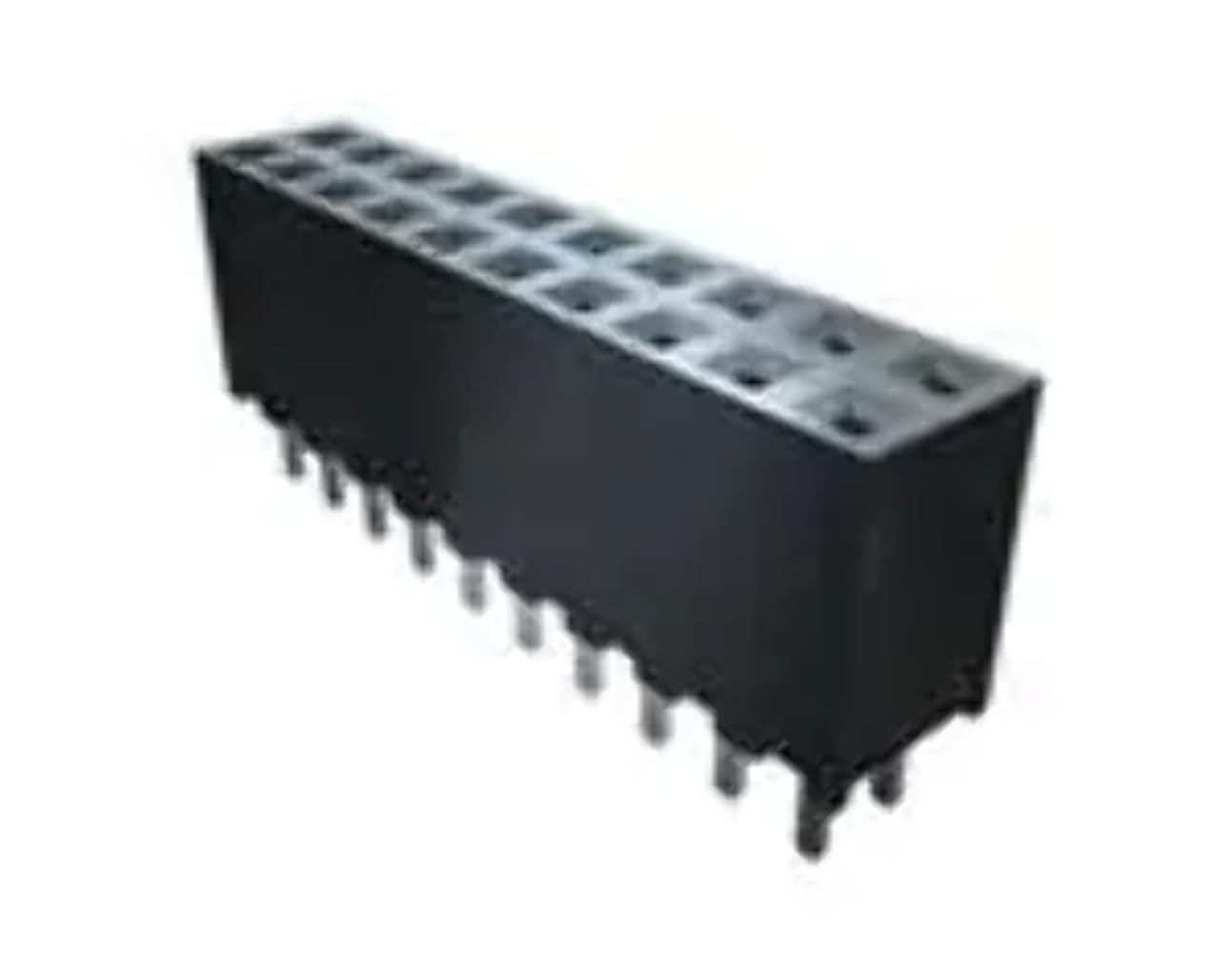 Pack of 3 SQW-112-01-L-D Connector Receptacle 2.00mm 24 Position Through Hole Gold