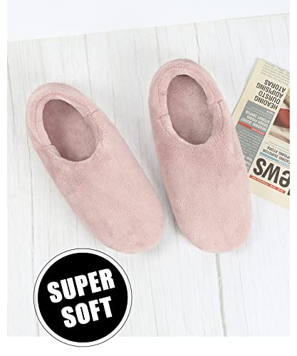 Image of Keyela Unisex Gripper Slipper Socks, Fleece Lined Winter House Slippers | Plush fuzzy warm indoor winter footwear Universal winter sock slippers fit men and women