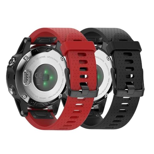 Bracelet Fenix 6S Quickfit en silicone souple résistant à la sueur pour Fenix 5S