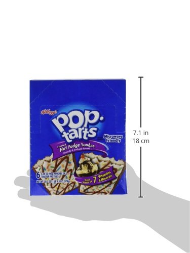 Kelloggs Pop-Tarts Breakfast Toaster Pastries Frosted Hot Fudge Sundae 20.3oz 72 Count product thumbnail 5