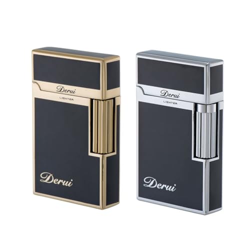 Briquet portable à gaz butane rechargeable avec flamme douce