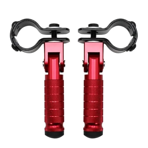 Pédales de repose-pieds repliables 8mm en alu pour réparer vos cales-pieds cassés