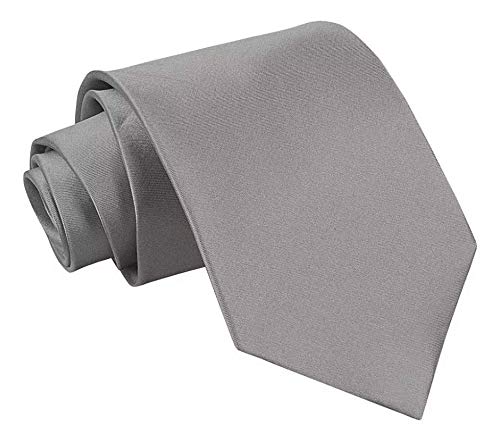 Gravata Slim Fit Sport (Cinza)