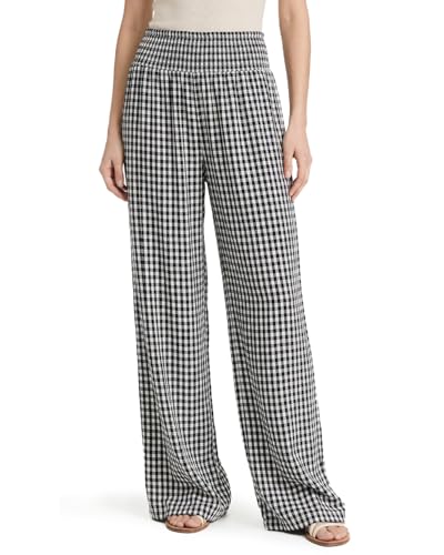 Pantalon palazzo femme à jambes larges et taille haute pour l'été Zylioo