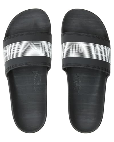 Quiksilver mens Rivi Wordmark Slide Sandal4