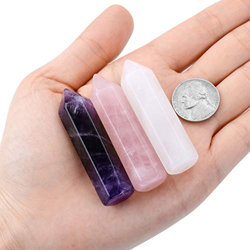 CrystalTears Set di 3 Cristalli Curativi Pietre