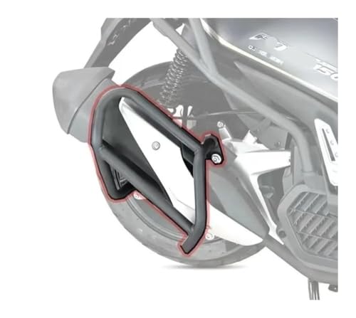 Pare-chocs QJ Motor MTX 125 pour sécuriser vos trajets urbains et chemins