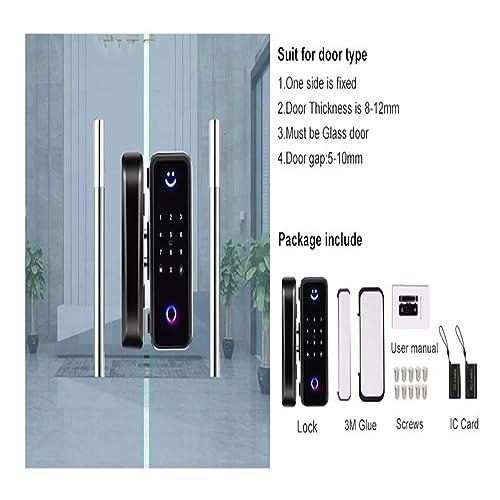 Serrure de porte numérique intelligente application TTLock Wi-Fi Bluetooth - 5