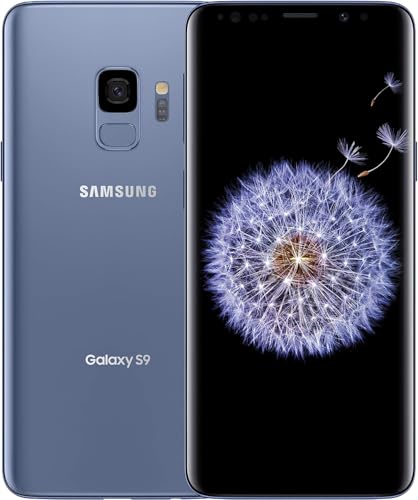 Samsung Galaxy S9 Smartphone 64GB Unlocked Coral Blue (Renewed)