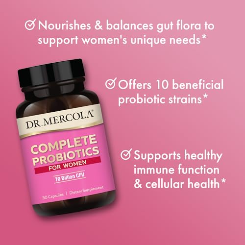 Dr. Mercola 10231 Complete Probiotics For Women 70 Billion Cfu thumb #4