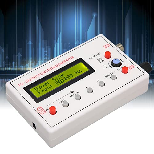 Image of DDS Function Signal Generator, Sine Wave 1Hz-500KHz, Square Wave 1Hz - 20kHz, Triangle Wave 1Hz - 20KHz, Ramp Wave 1Hz - 20kHz, for Electronic Testing and Debugging