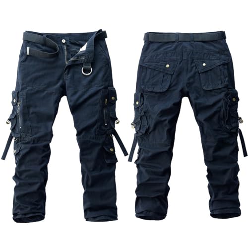 Pantalon cargo pour homme coupe jogging confortable et robuste pour le travail et le quotidien