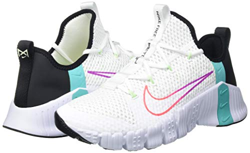 Image of NIKE Unisex's Football Soccer Shoe, White Hyper Violet Flash Crimson Hyper Jade Black Vapor Green, 8