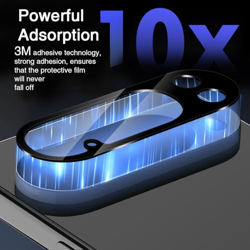 Image of PreCure (4 Pack) Camera Lens Protector for Google Pixel 10 Pro - 9H Tempered Glass, HD Clarity, Anti-Scratch, Case Friendly Camera Lens Guard