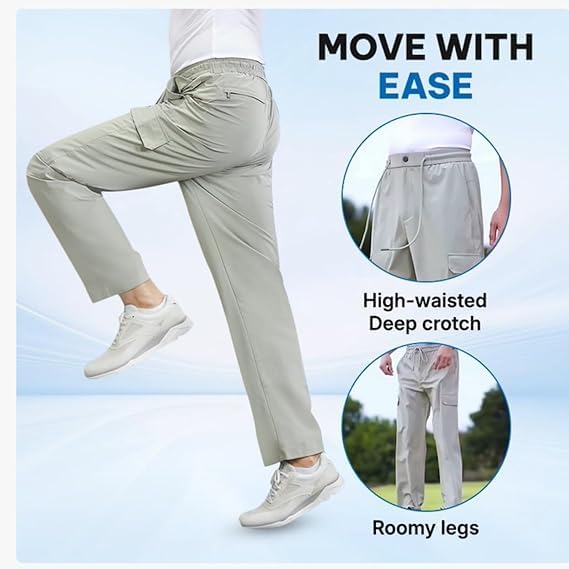Comforflex - Men's Multi-Pocket Stretch Comfort Outdoor Casual Pants, Risacharm Comforflex Pants, Built for Every Occasion3