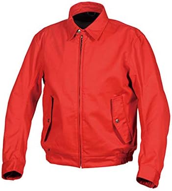 フラッグシップ] バイク用ジャケット トラッドジャック2 レッド LL FJ