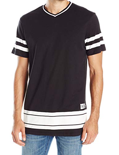 Burnside Men's Unbroken Knit V Neck Fashion Tee