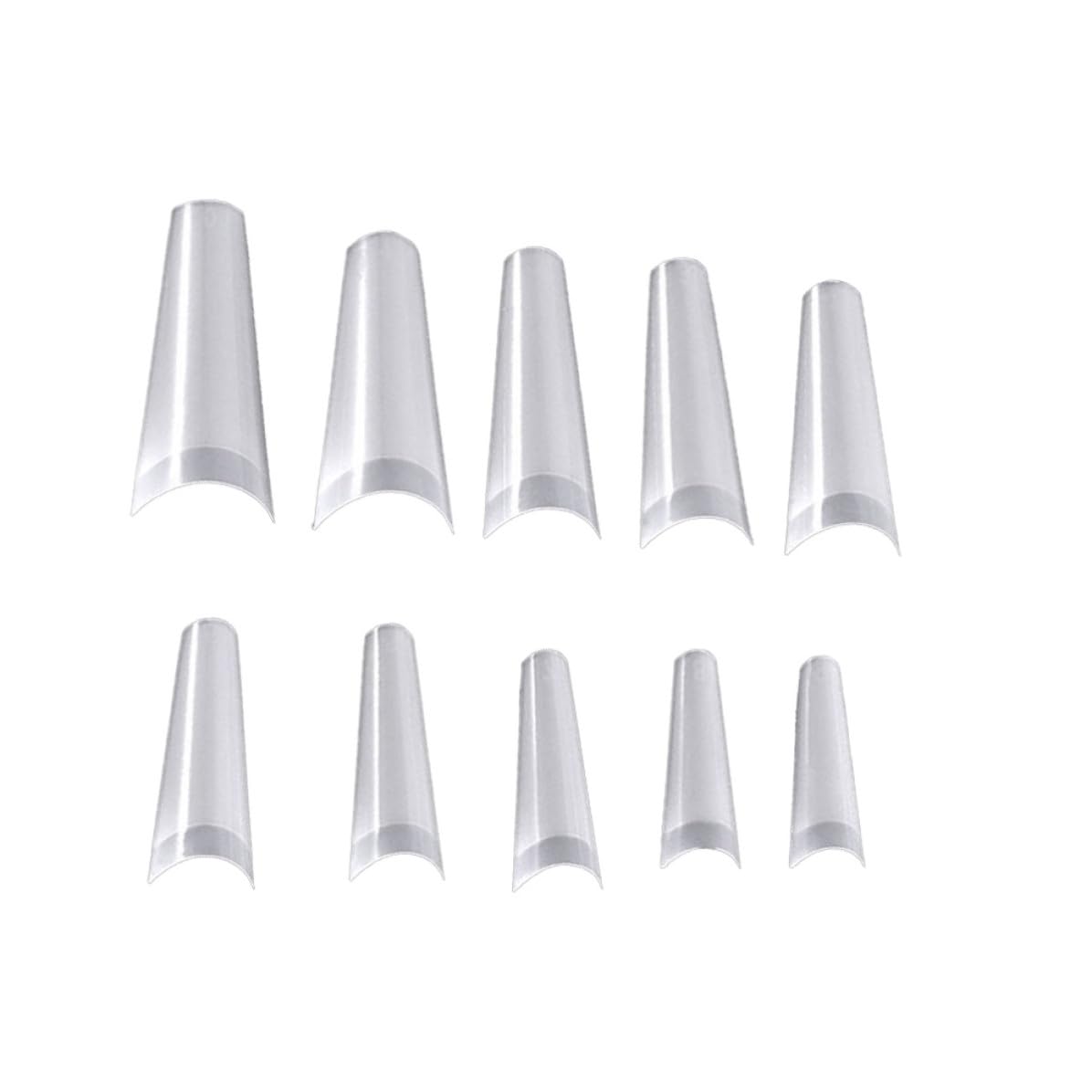 500pcs Full Cover False Nails Manicure Nail Tips Practice Chart with Easy Application, Removal, and Reordering Features for Engraving and Color Palette Use