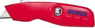 Utility Knife, Self-Retracting for Safety (2088600), Red