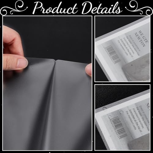Feuilles de plastification pour permis de travail lot de 100 pochettes transparentes
