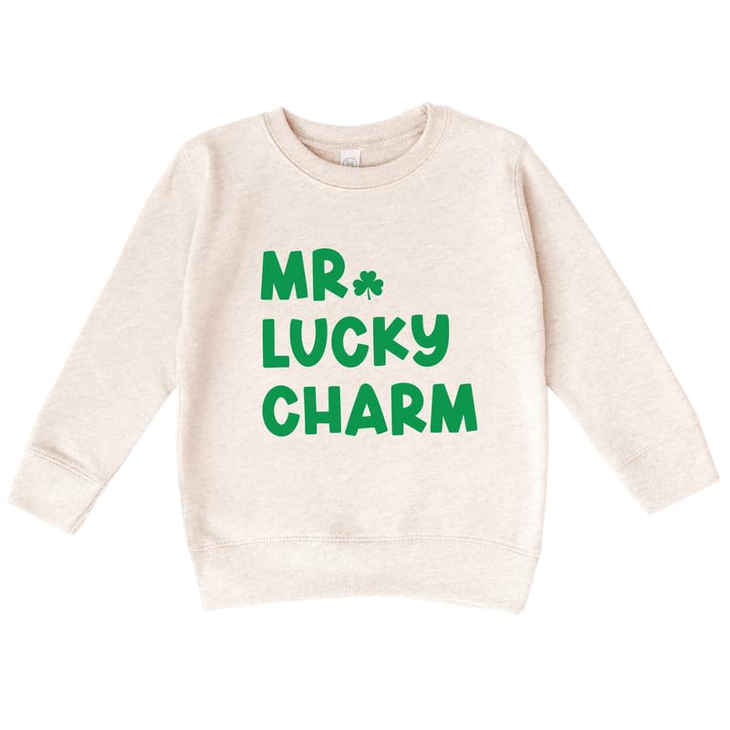Bump and Beyond Designs Mr. Lucky Charm St. Patrick's Day Sweatshirt for Boys