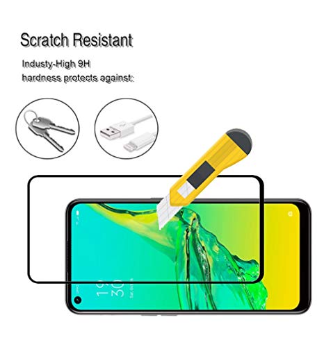 Image of FAD-E Edge to Edge Full Screen Coverage Tempered Glass Protector Guard for Oppo A53 2020 (Transparent)