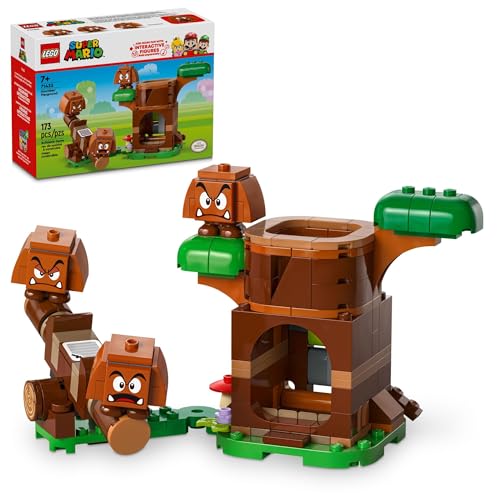 LEGO Super Mario Goombas’ Playground, Nintendo Collectibles for Kids, Buildable Seesaw, Super Mario Toy Playset, 3 Figures, Gift for Boys, Girls and Any Fan Ages 7 and Up, 71433