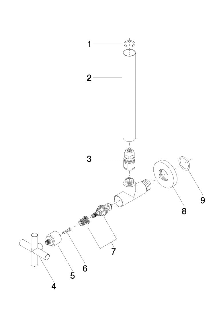 Dornbracht TARA Eckventil 1/2", 22900892-06, Farbe: Platin gebürstet