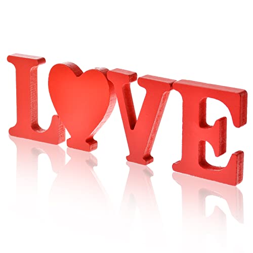 Wooden Love Letter Table Centerpiece...