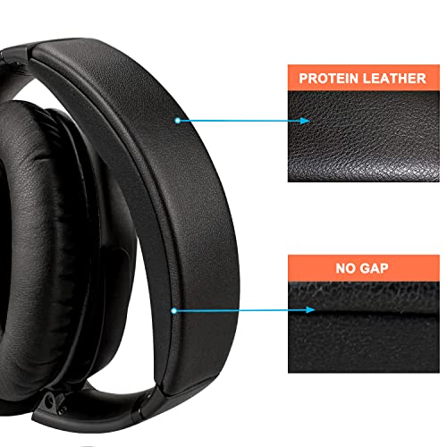 SOULWIT Replacement Headband Pad Kit for Bose QuietComfort 45 (QC45)/QuietComfort SE (QC SE)/New Quiet Comfort Wireless Headphones - Image 3