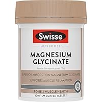 Swisse Ultiboost Magnesium Glycinate 120 Tablets